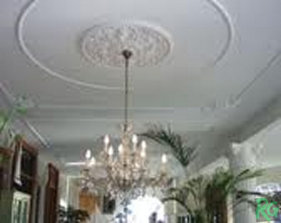 Plafond sausklaar kampen Décor Sierlijst plafond